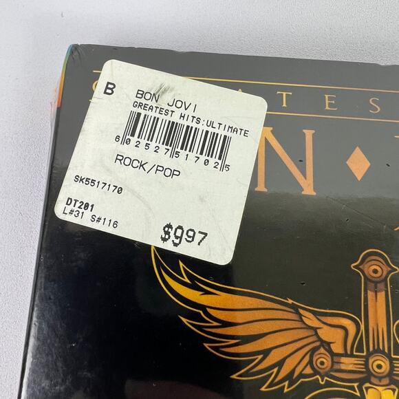 Bon Jovi Ultimate Greatest Hits 2 CD Livin On A Prayer Wanted Dead Or Alive New - Picture 5 of 10